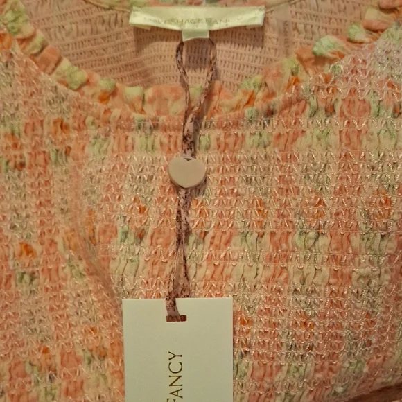 LoveShackFancy Chessie Heirloom  Fragrance Strawberry Macaroon Maxi Dress NWT - Picture 14 of 16